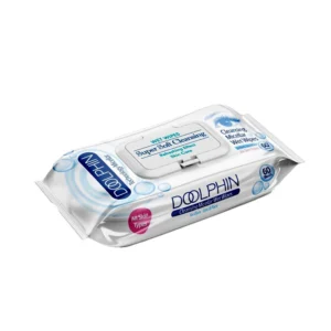 دستمال مرطوب پاک کننده آرایش دلفین