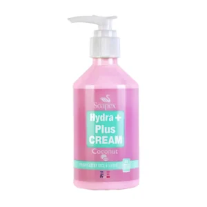کرم آبرسان و مرطوب‌کننده دست و صورت سوپکس مدل نارگیل صورتی، حاوی روغن نارگیل و ویتامین E، نرم‌کننده و جذب سریع ۲۵۰میلی‌لیتر