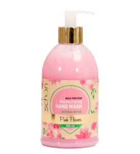 مایع دستشویی شون مدل Pink Flower با رایحه گل‌های بهاری و خاصیت آبرسان، حجم ۵۰۰ میلی‌لیتر