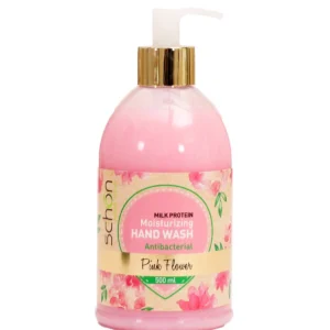 مایع دستشویی شون مدل Pink Flower با رایحه گلهای بهاری و خاصیت آبرسان، حجم ۵۰۰ میلیلیتر
