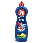 مایع ظرفشویی پریل با رایحه لیمو، پاک‌کننده قوی چربی و لکه، حجم ۱ لیتر