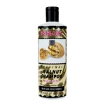 شامپو مو پرژک مدل گردو وزن ۴۵۰ گرم، مخصوص موهای تیره و مشکی، براقکننده و تقویتکننده